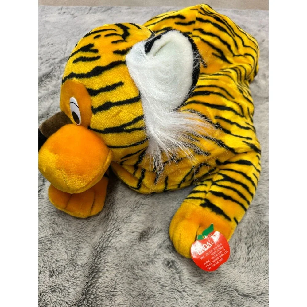 VERY RARE SAMPLE Vintage Kentex Tiger Pillow Plush‎ 34